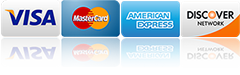 All Major Credit Cards Accepted